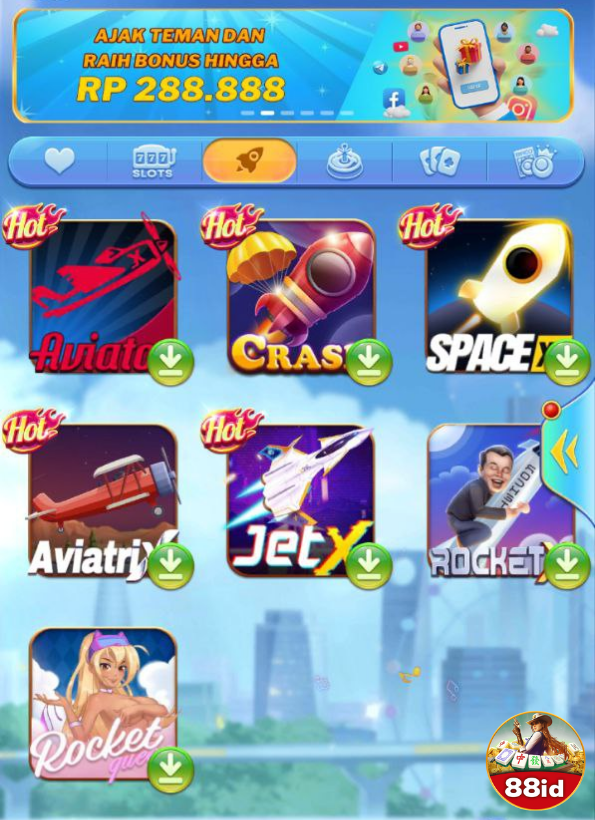 apk 88id crash permainan